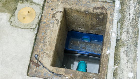 a well maintained grease trap